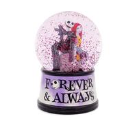 Disney The Nightmare Before Christmas "Forever & Always" Light-Up Snow Globe