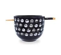 Disney The Nightmare Before Christmas Jack 20-Ounce Ramen Bowl with Chopsticks