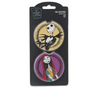 Disney The Nightmare Before Christmas Jack and Sally Ceramic Car Coasters
