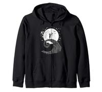 Disney The Nightmare Before Christmas Jack And Sally Zip Hoodie