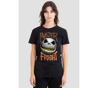 Disney Women's The Nightmare Before Christmas Jack Master of Fright T-Shirt, Black | Size: Large Disney Black L