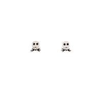 Disney The Nightmare Before Christmas Jack Skellington Sterling Silver Enamel Stud Earrings