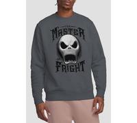 Disney The Nightmare Before Christmas Master Of Fright Scream Sweatshirt, Charcoal in Grey | Size: Large Disney Grey L
