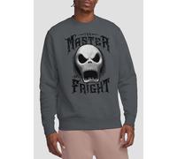 Disney The Nightmare Before Christmas Master Of Fright Scream Sweatshirt, Charcoal in Grey | Size: Medium Disney Grey M