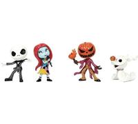 Jada Toys - 2.5 Disney Nightmare Before Christmas 4-Pack (Jack, Sally, Zero, Pum