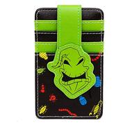 Disney The Nightmare Before Christmas Oogie Boogie Vegan Leather Wallet with Character Green Black, Green, 3.0" x 5.0", Casual