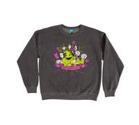 Disney The Nightmare Before Christmas Oogie Boogie Vintage Wash Charcoal Sweater