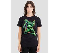 Disney Women's The Nightmare Before Christmas Painted Oogie Boogie T-Shirt, Black | Size: XL Disney Black XL