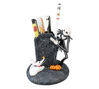 Grupo Erik Pen Holder For Desk & Stationery Set - Disney The Nightmare Before Christmas Gifts | Desk Accessories - Pencil Holder, 2 Pens, Pencil, Eraser, Sharpener | Disney Stationery