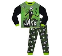 Disney The Nightmare Before Christmas Pyjamas | Jack Skellington Boys Pyjamas | Tim Burton Merchandise | Green 9-10 Years