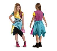 Disney The Nightmare Before Christmas Sally Fancy Dress for Kids, Officially Licensed by Disguise, Dress Up For Girls in Ages 3-4, 4-6, 7-8 and 10-12 years