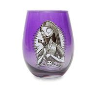 Disney The Nightmare Before Christmas Sally Purple Stemless Wine Glass Tumbler Cup