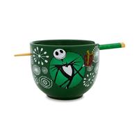 Disney The Nightmare Before Christmas Santa Jack Ramen Bowl and Chopstick Set
