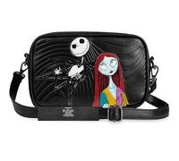 Disney The Nightmare Before Christmas Shoulder Bag Girls Teens, Crossbody Bag, Jack Skellington Womens Purse, Gifts for Her (Black TNBC)
