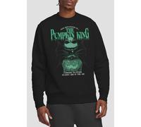 Disney The Nightmare Before Christmas The Pumpkin King Cheers To Fears Sweatshirt, Black | Size: Small Disney Black S