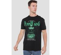 Disney The Nightmare Before Christmas The Pumpkin King Cheers To Fears T-Shirt, Black Black 4XL
