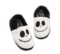 Disney The Nightmare Before Christmas Unisex Kids Black Jack Skellington Slip On Loafer Slippers - 13 UK Child