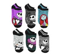 Disney Women's 43nb047xnsyt-npr Socks, Purple, L (Pack of 6)