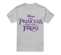 Disney The Princess And The Frog Logo T-Shirt Grey Grey XXL