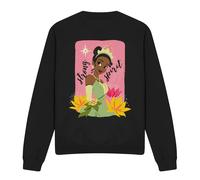 Disney The Princess & The Frog Strong Spirit With Tiana Sweatshirt Black | Size: XL Disney Black XL