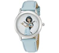 Disney The Princess & The Frog Kids' W002379 Jasmin Analog Display Analog Quartz Blue Watch