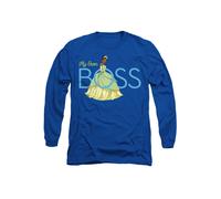 Disney The Princess & The Frog My Own Boss With Tiana Long Sleeve T-Shirt, Royal | Size: Medium Disney Royal M
