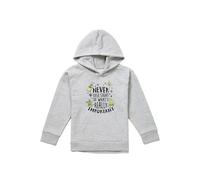Disney The Princess & The Frog Never Lose Sight Youth Kids Pull-Over Hoodie, Athletic Heather in Grey | Size: 9-11 Years Disney Grey 9-11 Years