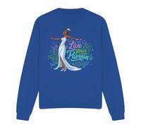 Disney The Princess & The Frog Tiana Live Your Passion Sweatshirt Royal | Size: Medium Disney Royal M