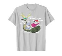 Disney The Rescuers Bernard Bianca Leaf Boat T-Shirt, Men, Silver Grey, 3X-Large