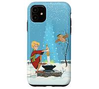 Disney The Sword in the Stone Arthur Archimedes Light Blue Case for iPhone 11