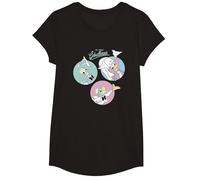 Disney The Three Caballeros 1944 Donald Duck T-Shirt, Girls, Black, Medium