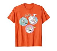 Disney The Three Caballeros 1944 Donald Duck T-Shirt, Men, Orange, X-Large