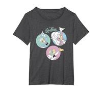 Disney The Three Caballeros 1944 Donald Duck T-Shirt, Women's Plus, Dark Heather Grey, 3X