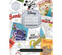 Disney The Vintage Poster Collection Colouring Book