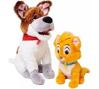 Disney Theme Park Merchandise D100 Series Oliver & Company Oliver and Dodger Plush Set