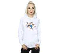 Disney Three Little Pigs Jump Hoodie In White White L