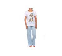 Disney Womens Thumper Pyjamas Bambi Pyjama for Ladies Blue Size X-Large