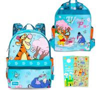 Disney Tigger Mini Backpack for Women Set - Bundle with 13" Winnie the Pooh Small Backpack Plus Stickers, More | Tigger Mini Bag for Women, Teens, Girls