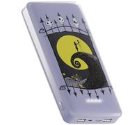 Disney Tim Burton’s The Nightmare Before Christmas Jack Skellington 10,000mah Power Bank- Universally Compatible Portable Phone Charger w/USB Charging Port- Jack Skellington Gifts for NBC Fans
