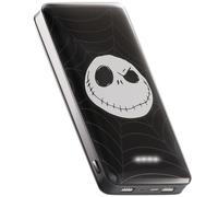 Disney Tim Burton’s The Nightmare Before Christmas Jack Skellington 10,000mah Power Bank- Universally Compatible Portable Phone Charger w/USB Charging Port- Jack Skellington Gifts for NBC Fans
