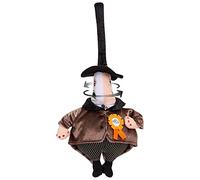 Just Play Disney Tim Burton's Nightmare Before Christmas Reversible Mayor 13-inch Feature Plushie, Officially Licensed Kids Toys for Ages 3 Up