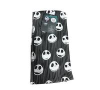 Disney Tim Burton's The Nightmare Before Christmas 2 Pack Kitchen Towels, Halloween & Christmas Holiday Theme, 16 x 26 inches (Black & White Jack Skulls)
