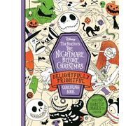 Disney Tim Burton's The Nightmare Before Christmas Delightfully Frightful Colouring Book