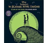 Disney Tim Burton's the Nightmare Before Christmas Glow-In-The-Dark Coloring Book