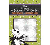 Disney Tim Burton's the Nightmare Before Christmas Word Search and Coloring Book (Coloring Book & Word Search)