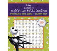 Disney Tim Burton's The Nightmare Before Christmas Word Search, Quips, Quotes and Coloring Book