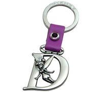 Disney Tinker Bell Letter D Pewter Keyring