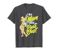 Disney Tinker Bell Mother's Day Pixie Dust T-Shirt, Men, Dark Heather Grey, 5X-Large
