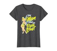 Disney Tinker Bell Mother's Day Pixie Dust T-Shirt, Women, Dark Heather Grey, X-Large