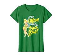 Disney Tinker Bell Mother's Day Pixie Dust T-Shirt, Women, Kelly Green, Small